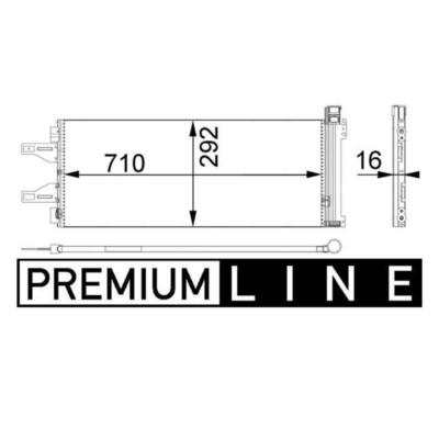 MAHLE AP 109 000P A/C-Schlauchgruppe PREMIUM LINE – Ersatz In OE-Qualität Für Zuverlässige Kühlung