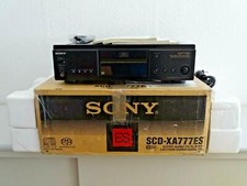 Sony SCD-XA777ES High-End SACD-Player Schwarz in OVP, serviced, 2J. Garantie