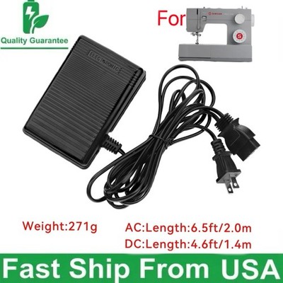 Foot Pedal For Singer Sewing 359102-001 Model 2263,4423,e99670, 8280,4452,2277
