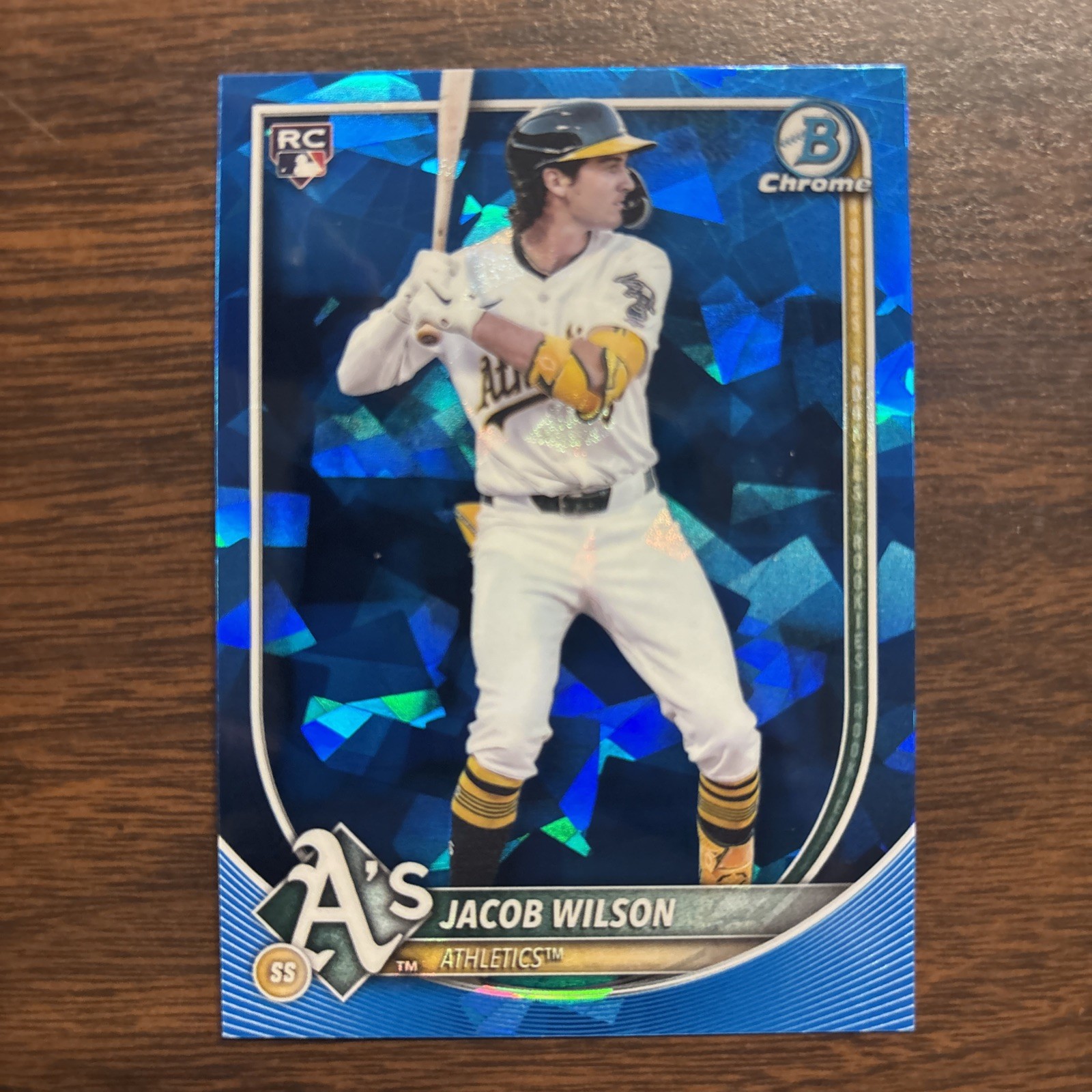 2025 Bowman Chrome Sapphire Edition - Jacob Wilson #1 (RC)