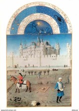 Postcard - Art - Painting - Les Très Richers Heures du Duc de Berry - Le Lo