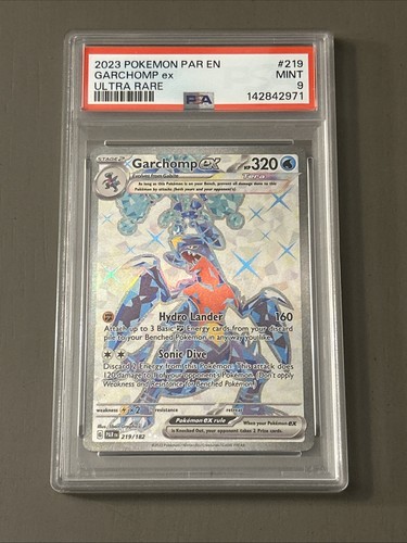 Garchomp ex graded PSA 9 for sale on eBay