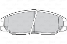 VALEO FIRST BREMSBELÄGE SATZ VORDERACHSE PASSEND FÜR HYUNDAI H-1 HIGHWAY SANTA