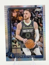 2025-26 Topps Chrome Basketball Donte DiVincenzo Silver Prism Refractor