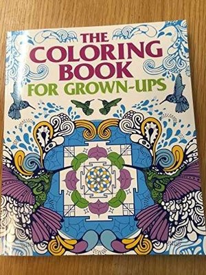 The Coloring Book For Grown-Ups - Paperback, by Arcturus - Very Good