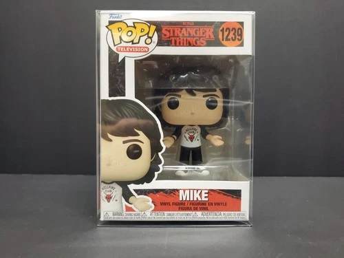 Funko Pop! TV: Stranger Things Mike #1239 Figure with Protective Case