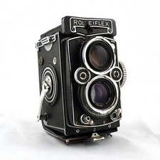 Rolleiflex 3.5E2 TLR Camera Schneider Xenar 75mm f/3.5 AS-IS Parts Repair