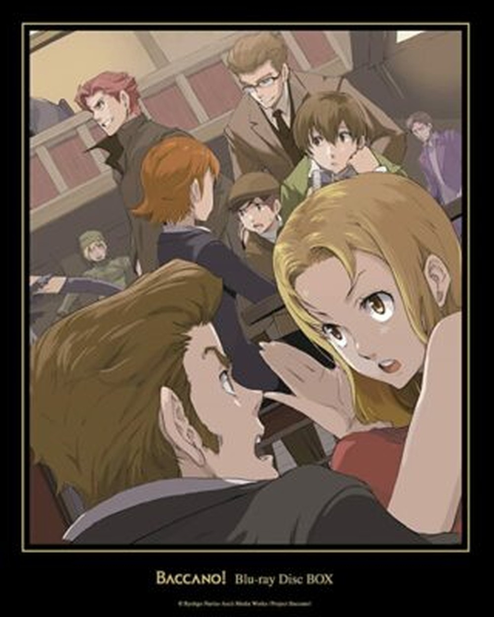 [Japanese] Baccano Blu-ray Disc BOX Limited Edition ANZX-9691 Japan Anime NEW