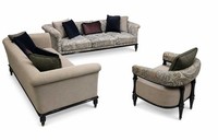 Wohnzimmer Komplettes Sofa 3+3+1 Sitzer LuxuriöSes PolstermöBel Polstersofa