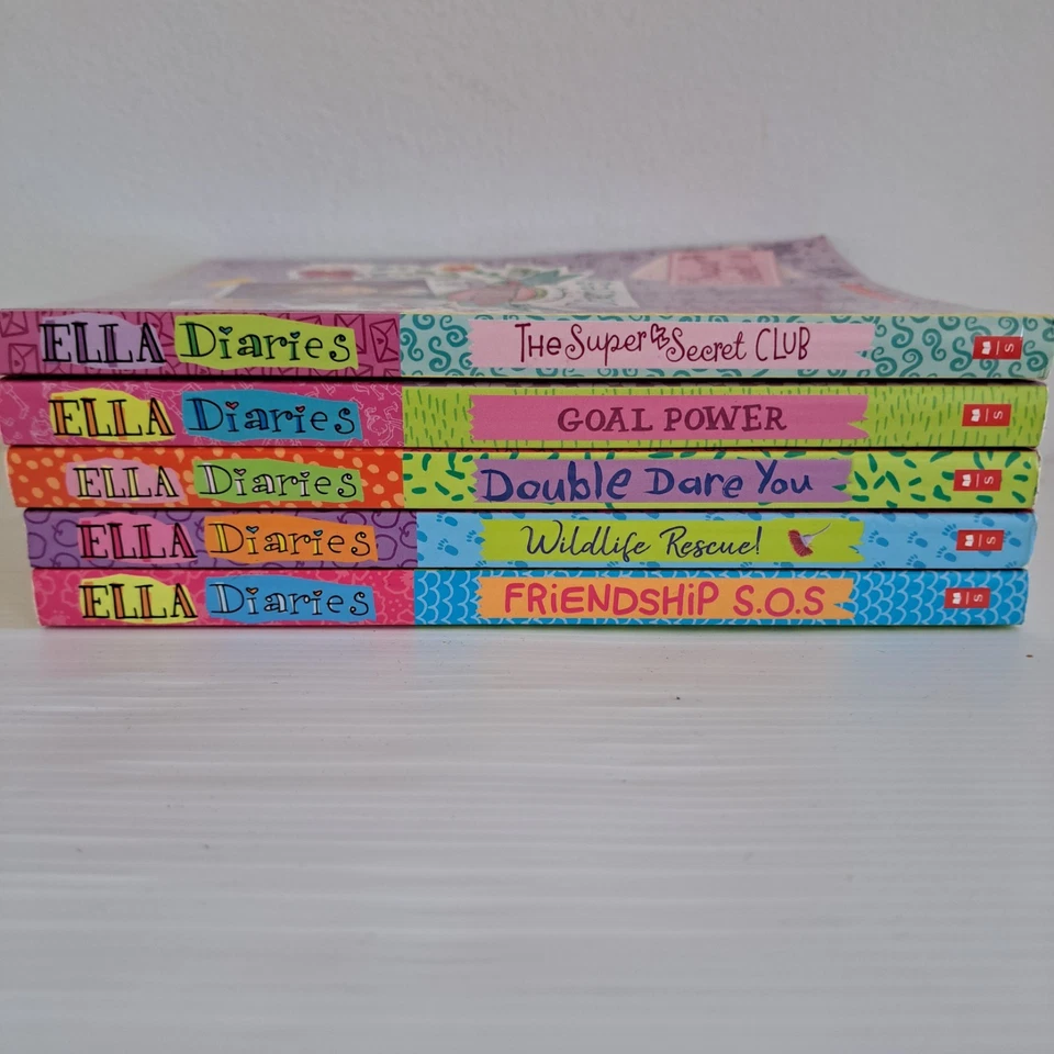 Ella Diaries Book Collection Paperback Girls Fiction Bundle Lot Set Scholastic - Image 3 of 4