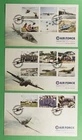 DR WHO 2012 NEW ZEALAND 3 FDC AIR FORCE RNZAF ANIV BLOCK R80934