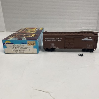 West India Fruit Steamship Havana Bev-Bel 40' Boxcar Blue Box Athearn Kit FLA La
