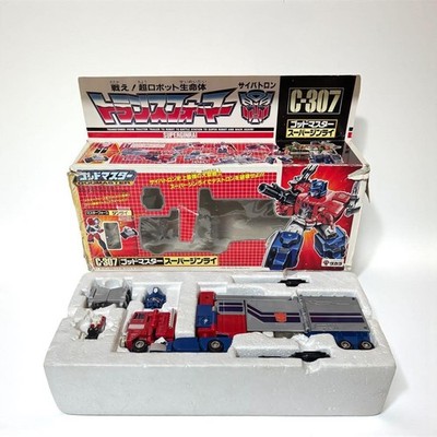 Transformers C-307 Super Jinrai Godmaster Cybertron 1988 Japan TAKARA Retro
