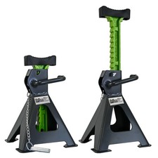 Unterstellbock Abstellböcke Bock 2 Stück, 2T PKW KFZ 2000kg Höhe 280 - 430 mm