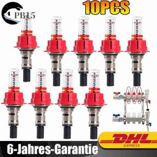 Flowmeter Fußbodenheizung G1/2" Durchflußmengenmesser Verteiler Durchflussregler