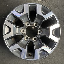 Toyota Machined Charcoal Tacoma Original Wheel 16x7 2016-2023 OEM Alloy 75189