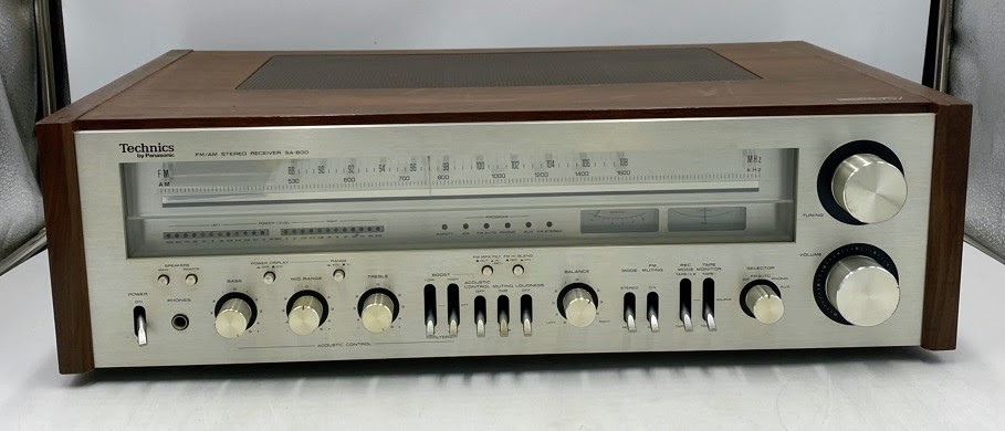 Vintage Technics Panasonic SA-800 Am/FM Stereo Receiver, 125W RMS