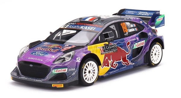 MINI-GT TS0468 Ford England Puma Rally1 Red Bull Team World Rally M-SPORT N-image