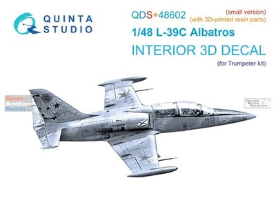 QTSQDS48602R 1:48 Quinta Studio 3D Decal - L-39C Albatros + Resin (TRP kit)
