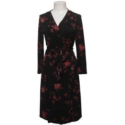 Mango Basics, Wickelkleid, Größe: M, Schwarz/Rot, Elasthan/Polyester #iz3