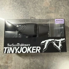 DRT TiNY JOKER POPPING KAGE Matte Black Color 1.5oz Topwater Lure NEW Japan