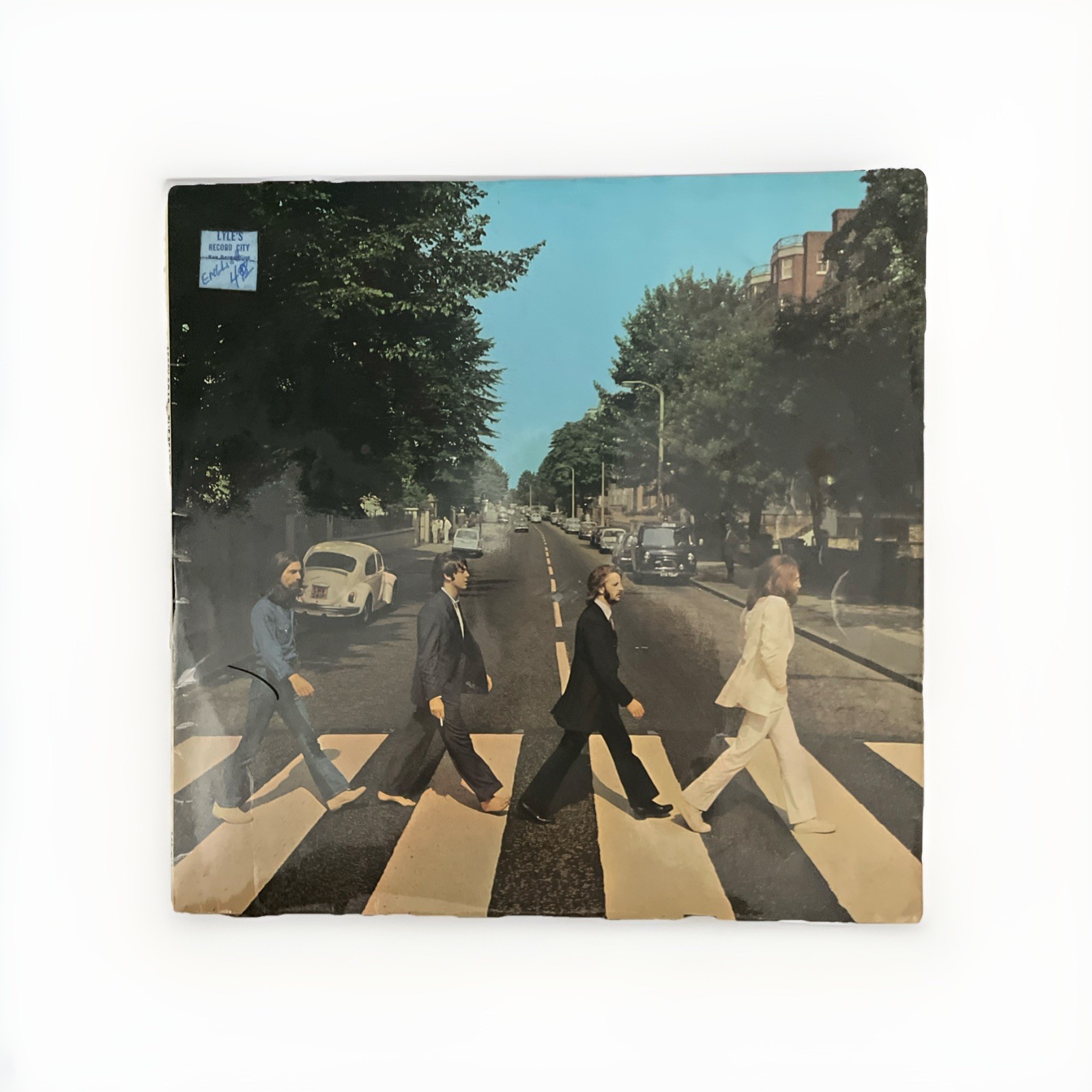 Beatles Abbey Road 1969 UK First Pressing -2/-1 G+ No Her Majesty Apple Vinyl
