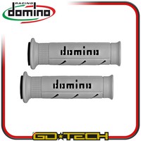 Handgriffe Domino A250 Motorroller Fahren Grau Schwarz On Road Racing Durchbohrt