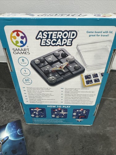 Smart Games - Asteroid Escape, Puzzle Game with 60 Challenges, 8+ Years - Picture 5 of 8