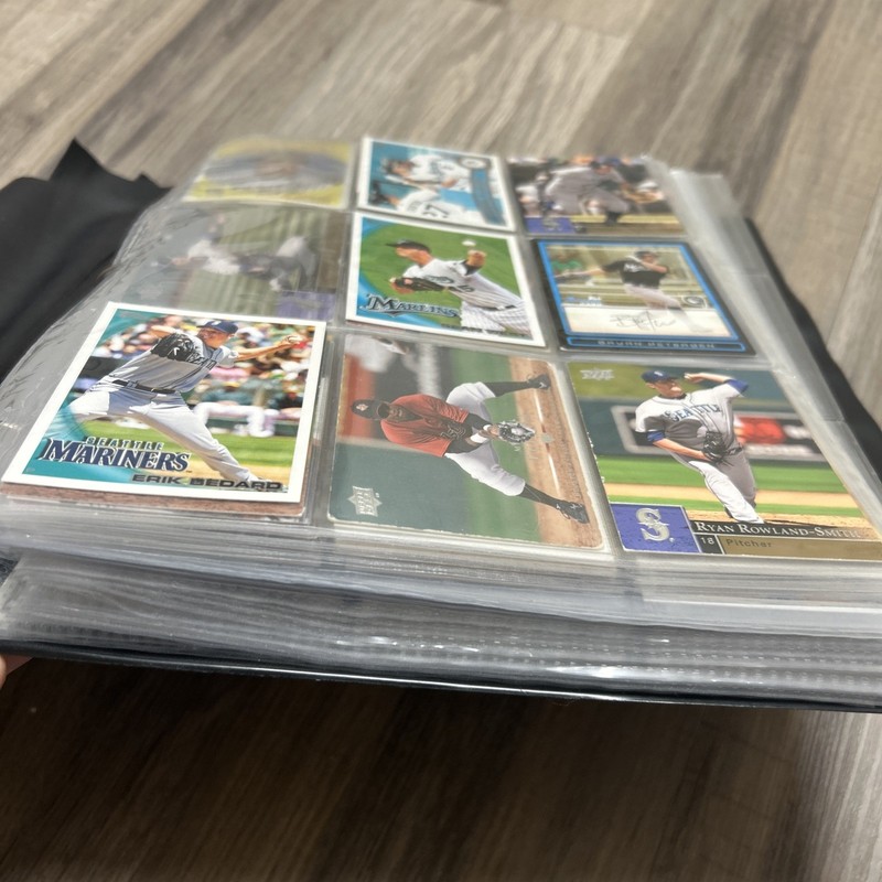 Assorted Baseball Card Binder 200+