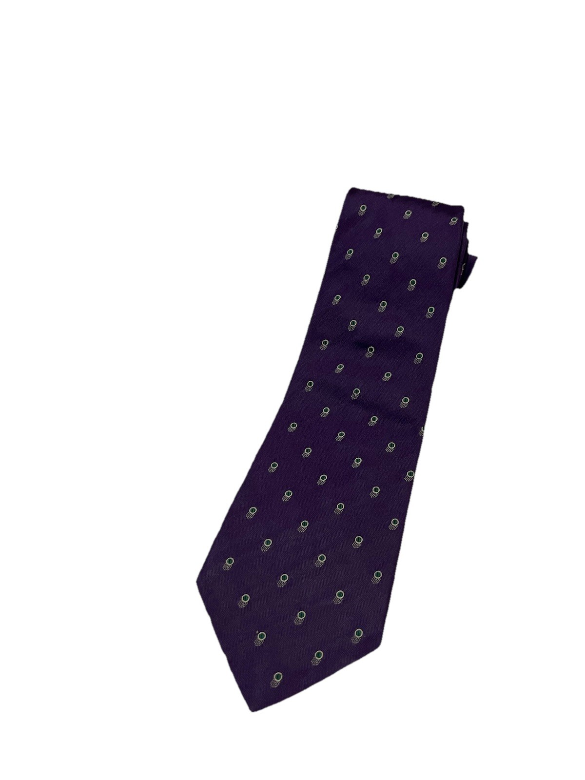 Ralph Lauren Purple Label Luxury Silk Tie Handmade In England By Hand