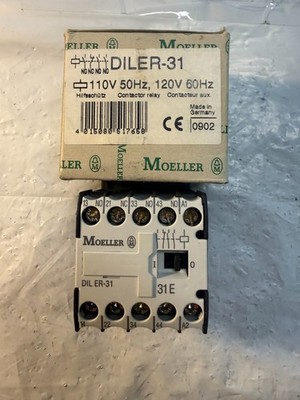 New EATON MOELLER DILER-31 Relay 24V50/60HZ NIB