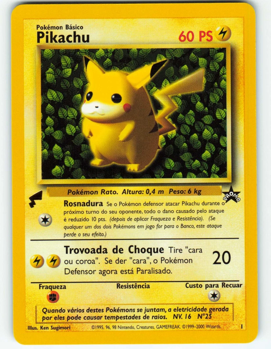 Pikachu Pokémon TCG Individual Collectible Card Game Cards in