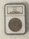1886 Morgan Silver Dollar~ NGC - MS 63 ~BEAUTIFUL TONED COIN