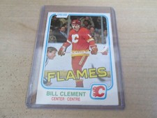 1981-82 OPC /  39 BILL CLEMENT CALGARY FLAMES