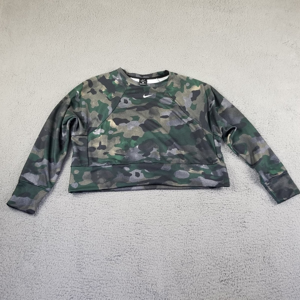 nike women's camouflage sweatshirts