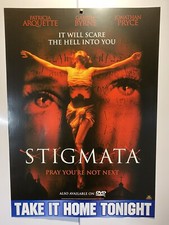 Stigmata. Great Graphics. Original UK Video Poster.