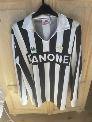 Juventus Kappa Danone 92-94 Home Shirt Large | eBay UK