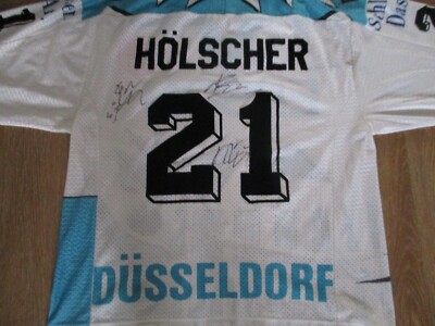 Düsseldorfer EG Blacky Eishockey Trikot 1991/92 