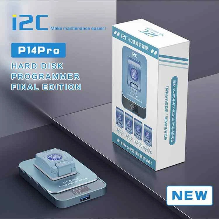 i2C P14 Pro NAND Programmatore di memoria flash BGA70 BGA110 per iPhone iPad - Immagine 2 di 2