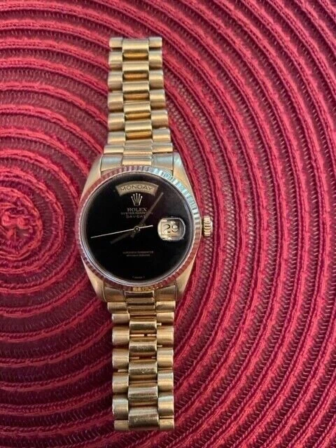 Rolex Day Date Presidential Watch 18038 Unique Rare Factory