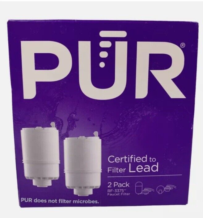 2-Pack PUR RF3375 Faucet Water Ranking TOP20 Replacements Filter Dallas Mall Reduces White