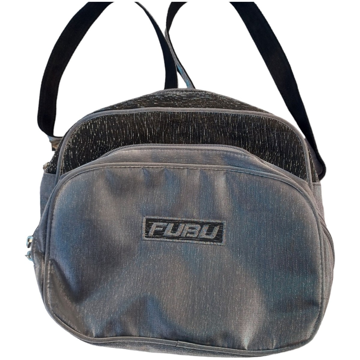 FUBU Purse Backpack Handbag Crossbody Strap Shiny Lot of 2