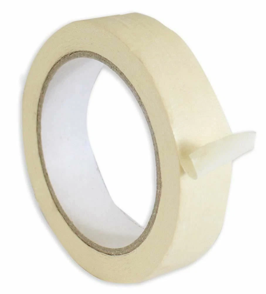 White Masking Tape, 1-Inch x 30 Meters (Pack of: 2) - TA-99912-Z02