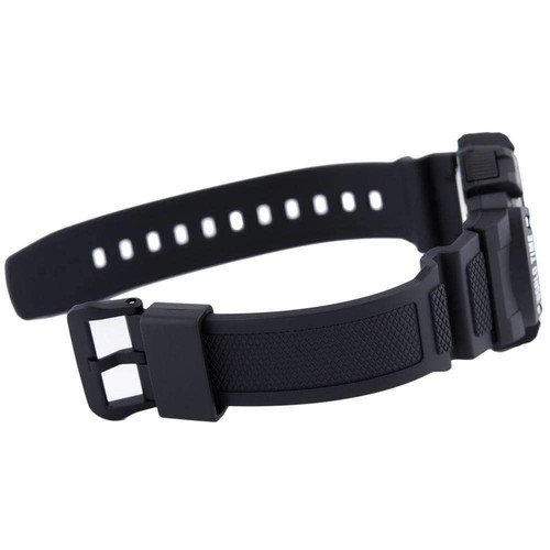 Orologio CASIO AE-1400WH-1A Digitale Silicone Nero Grigio Chrono Sveglia 100mt - Foto 2 di 2