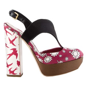 miu miu satin platform sandals