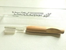 2-PACK Vintage NEW Designer Toothbrush By Alan Stuart of New York 