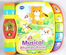 VTech Musical Rhymes Book Educational Learning Read Rhyme and Play