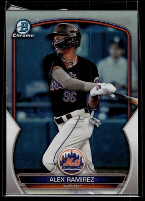 Alex Ramirez 2023 Bowman Draft Chrome Refractor A Card #BDC-17
