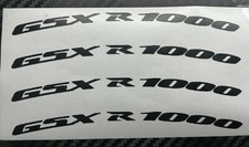 Suzuki GSX R 1000 rim edge sticker various colors 15 x 0.6 cm TOP NEW  