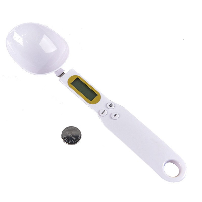 Digital Kitchen Scale LCD Display Weight Measuring Electronic Spoon Precise Tool-image